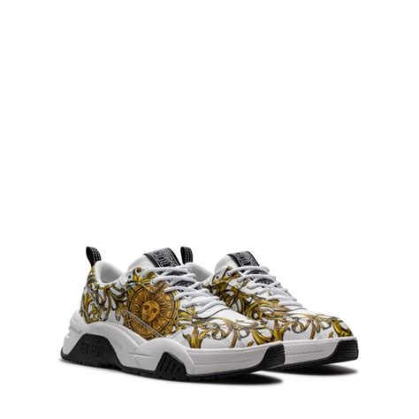 versace couture scarpe uomo|scarpe da ginnastica versace.